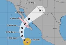 Mantienen Alerta Azul en Sonora por ciclón tropical Polo