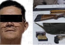 Detenido con armas y cartuchos estará preso poco más de 5 años
