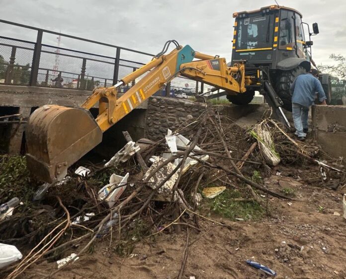 Mantiene Ayuntamiento de Hermosillo monitoreo y acciones preventivas ante el paso del huracán