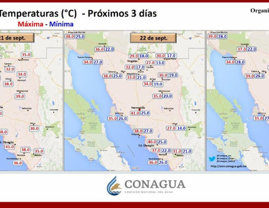 Prevén lluvias monzónicas y altas temperaturas en Sonora