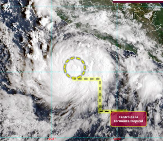 Se espera ‘Polo’ se intensifique a huracán, este día