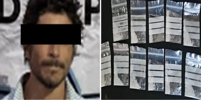 Otro sujeto es detenido por posesión de droga; rinden resultados despliegues policiales en contra del delito.
