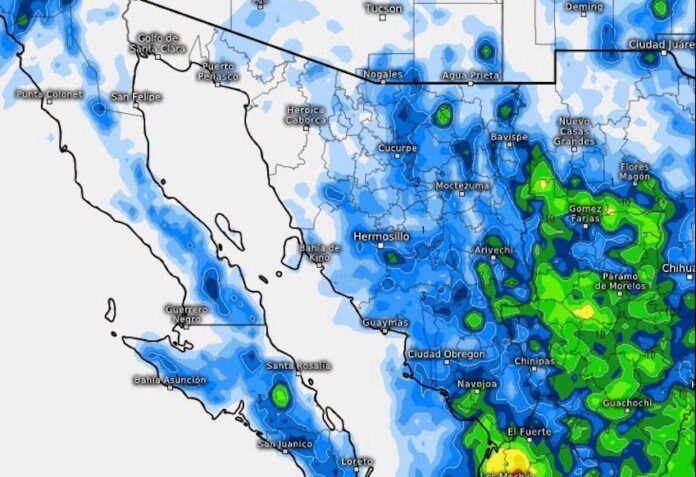 Se prevé la llegada de tormentas en la zona serrana sur; algunas acompañadas de actividad eléctrica y ráfagas de viento; se recomienda extremar precaución.