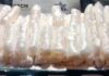 Hallan 27 kilos de metanfetamina en un vehículo abandonado