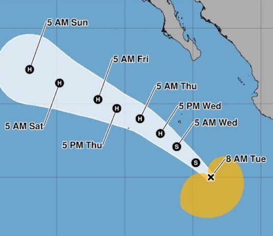 Humedad de ‘Marie’ podría alcanzar Sonora, con potencial de nuevas tormentas