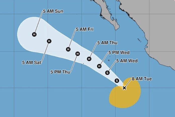 Humedad de ‘Marie’ podría alcanzar Sonora, con potencial de nuevas tormentas; sistema meteorológico en el Pacífico se espera pase a categoría de huracán, mañana por la noche.