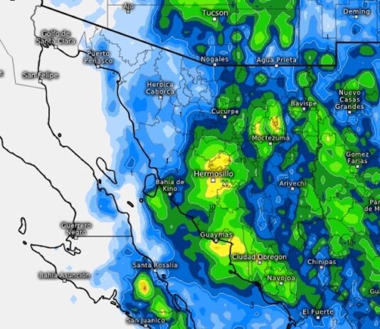 Mas tormentas se esperan durante la tarde de hoy