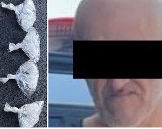 Sujeto es capturado en posesión de droga