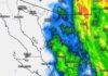 Se esperan lluvias de moderadas a fuertes este día