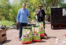 Ramón Flores refrenda su compromiso con el bienestar animal con apoyo al albergue “Angelitos del Vigía”