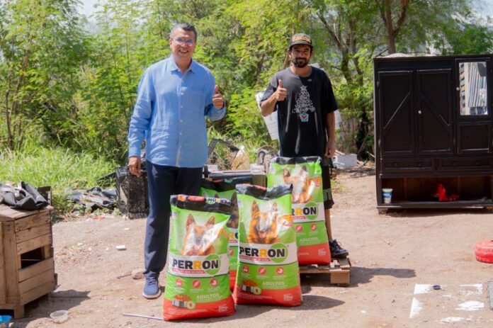 Ramón Flores refrenda su compromiso con el bienestar animal con apoyo al albergue “Angelitos del Vigía”; como parte de su acuerdo de atender las necesidades de la comunidad y respaldar causas que generan bienestar.