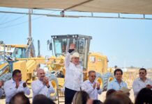 Gobernador Durazo y Presidenta Sheinbaum arrancan modernización de carretera Sonoyta-Peñasco con inversión de mil 800 millones