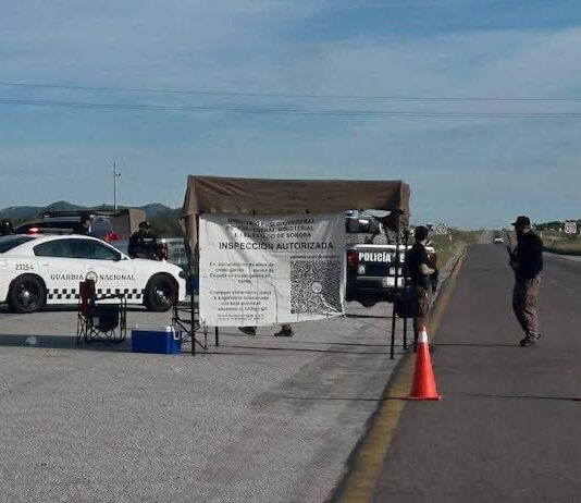 Mantienen vigilancia en carreteras de Sonora para prevenir retenes ilegales