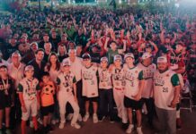 Inaugura Toño Astiazarán nuevo Cárcamo H junto a familias y deportistas