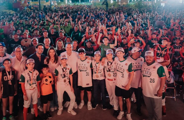 Inaugura Toño Astiazarán nuevo Cárcamo H junto a familias y deportistas
