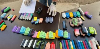 Coesprisson destruye más de 2 mil vapeadores