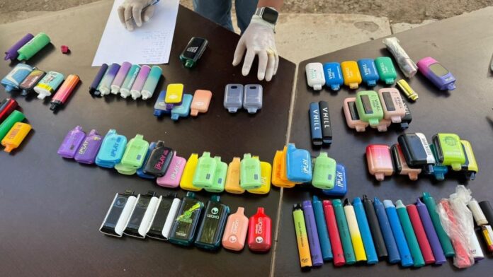 #Hermosillo: Coesprisson destruye más de 2 mil vapeadores asegurados en Sonora