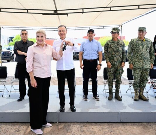 Gobernador Durazo fortalece instituciones de seguridad con entrega de 73 nuevas unidades
