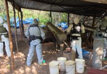 Destruyen dos laboratorios clandestinos