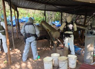 Destruyen dos laboratorios clandestinos