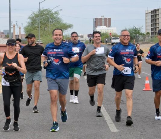 Reconoce Toño Astiazarán labor de Cruz Roja durante carrera “Todo México Salvando Vidas”