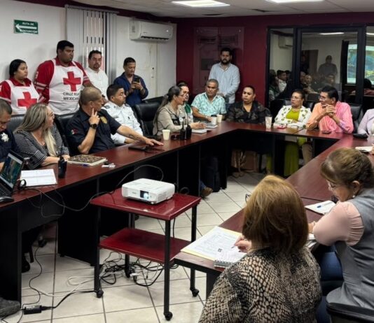 Sesiona el COE para analizar situación del huracán ‘Polo’ y reforzar acciones preventivas