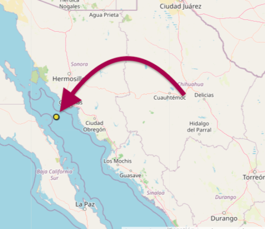 ¡Tembló en Guaymas!