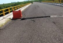 Advierten por deterioro y riesgo en puente San Marcial del Valle de Guaymas