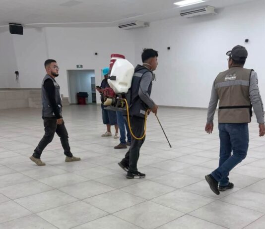 Refuerzan prevención del dengue ante lluvias en Empalme