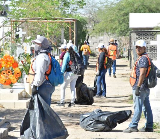 Inicia Gobierno de Hermosillo operativo de limpieza de panteones