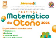 Invita Ayuntamiento de Hermosillo a disfrutar del Festival Matemático de Otoño 2026 en Parque Madero