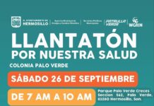 Invita Gobierno de Hermosillo a participar en jornada de “Llantatón por nuestra Salud” en la colonia Palo Verde