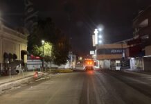 Mantiene Gobierno de Hermosillo limpieza con barrido en principales vialidades