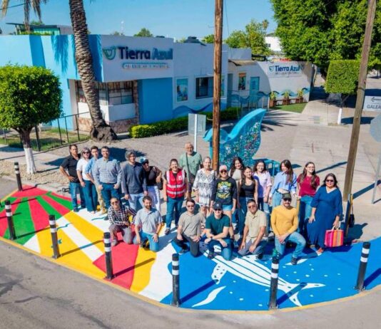 Entregan Gobierno Municipal, artistas y ciudadanos segunda etapa de Asphalt Art en tres cruceros de Hermosillo