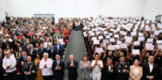 Gobernador Durazo duplica Policía Estatal: se integran 271 nuevos elementos egresados de la USP