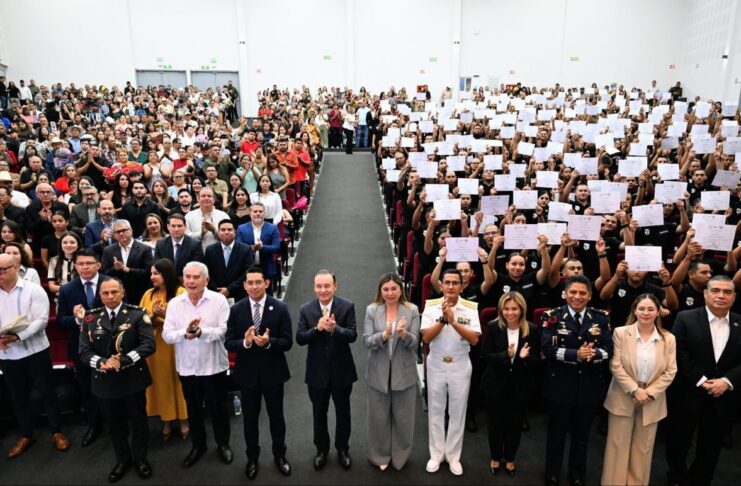 Gobernador Durazo duplica Policía Estatal: se integran 271 nuevos elementos egresados de la USP