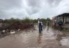 Activan el Plan Marina en su Fase de Auxilio en Empalme, ante fuerte lluvias