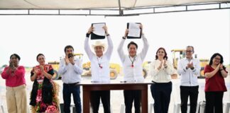 Gobernador Durazo cumple compromiso con el sur de Sonora
