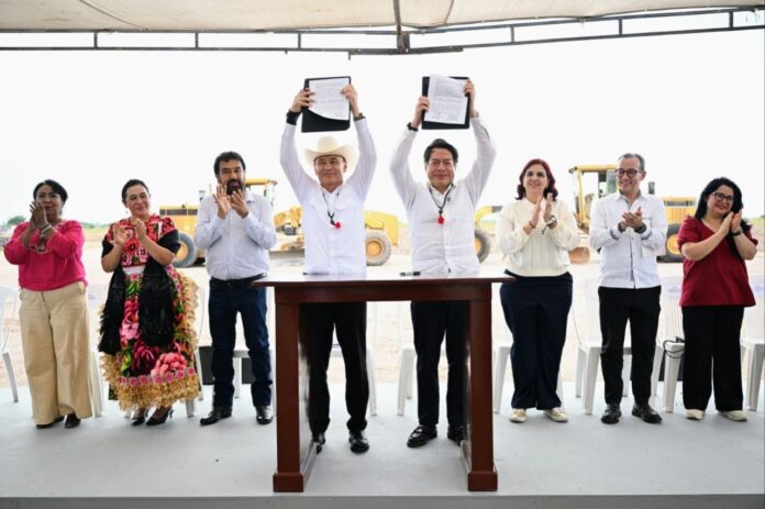 Gobernador Durazo cumple compromiso con el sur de Sonora; arranca construcción de Hospital Universitario de Etchojoa.