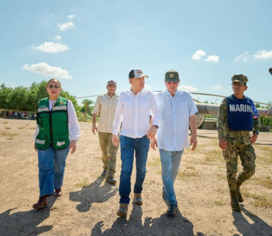 Gobernador Durazo despliega acciones de remediación por huracán “Polo”