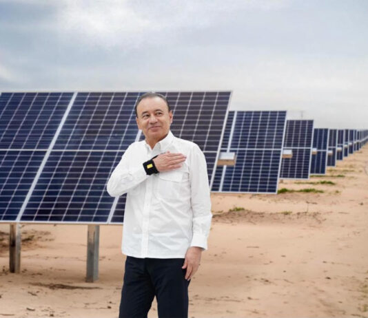 Con planta fotovoltaica, gobernador Durazo transforma el futuro energético de Sonora