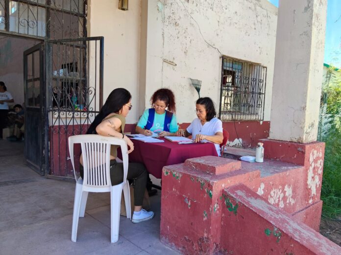 Realiza Ayuntamiento Jornada de Servicios en Ortiz; en el marco de la celebración del Día Internacional de la Mujer Rural.