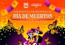 Celebrará Gobierno de Hermosillo VIII Festival Tradicional de Día de Muertos