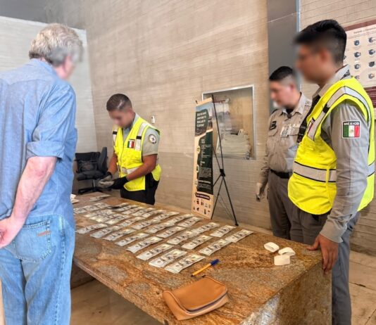 Detienen a turista brasileño con 35 mil dólares en efectivo