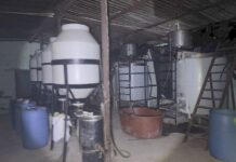 Confiscan cocaína y equipo para el almacenamiento de droga