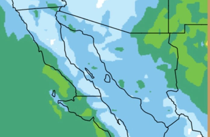 Se espera descenso de temperaturas en zona serrana y posibles lluvias dispersas; durante lo que resta de este viernes, así como el sábado 24 y domingo 25 de octubre.