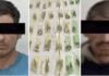 Detienen a dos sujetos en posesión de droga