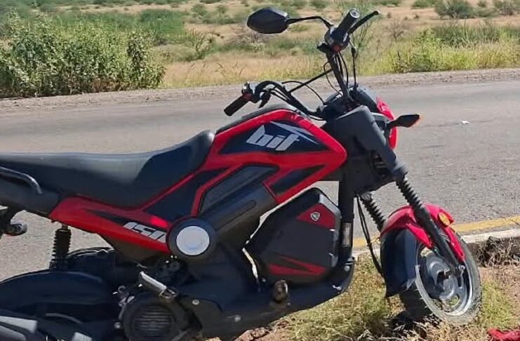 Identifican a motociclista accidentado; está muy grave