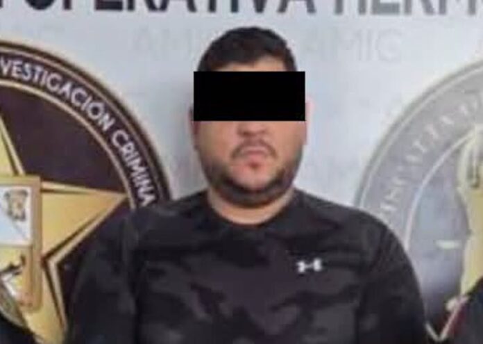 Sujeto buscado por la DEA por tráfico de fentanilo y cristal es capturado en Sonora; Carlos Iván “N”, alias “El Chore”, fue asegurado mediante trabajos de inteligencia y operaciones de campo.