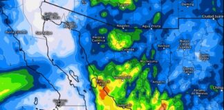 Prevén potencial de lluvias a partir de la noche del jueves y durante el viernes